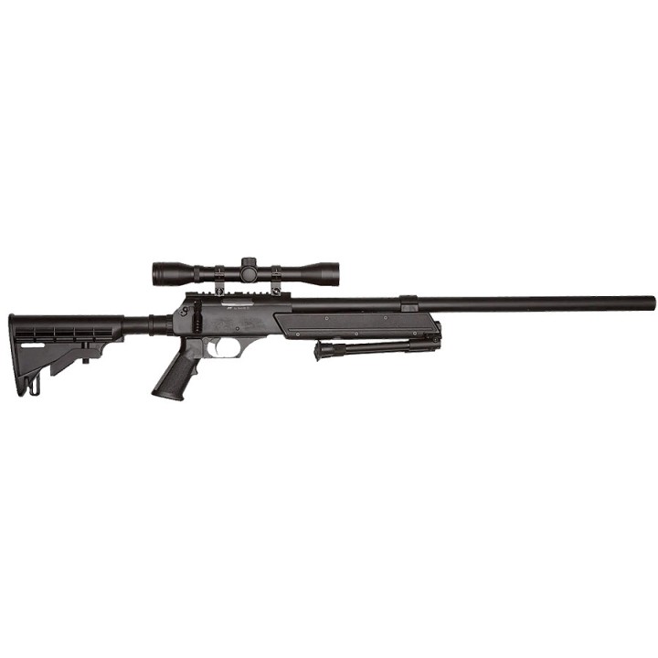 Replica airsoft sniper ASG Urban Sniper: complete pack, scope, bipod