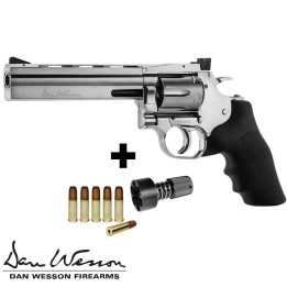 revolver airsoft CO2 Dan Wesson 715 chromé