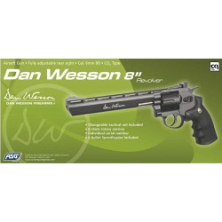 Dan Wesson 8" Noir pistolet CO2 Low Power