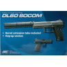 Airsoft Pistol MK23 Socom ASG - Spring powered replica with silencer