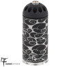 grenade airsoft gaz saigo gyorai 40mm aluminium 120 billes