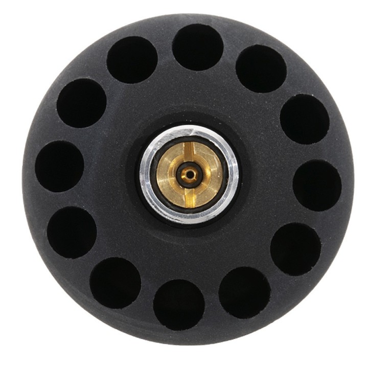 grenade airsoft green gas 40mm aluminium 120 billes saigo