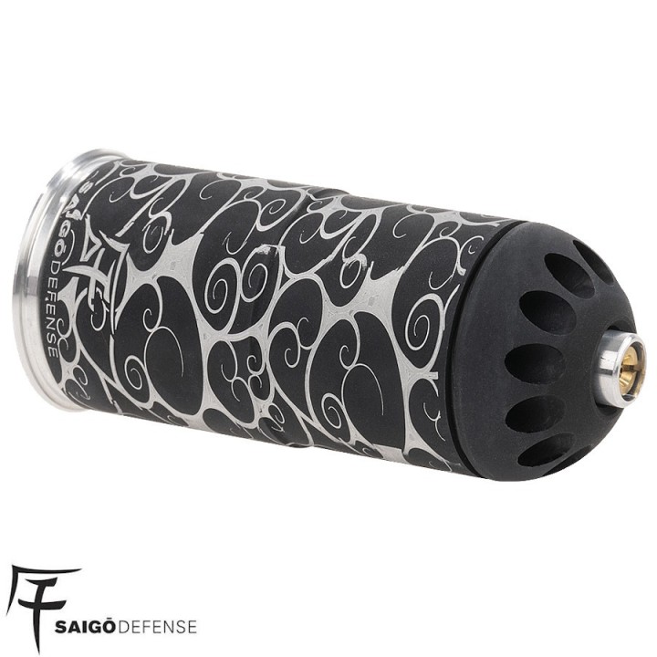 grenade aluminium 40mm airsoft tactical 120 billes