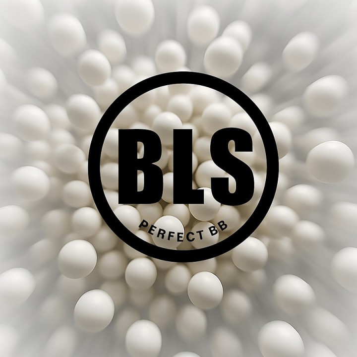 Airsoft BBs BLS Precision 0.20g - BBs 6mm High Accuracy for AEG / GAS / HPA Replicas