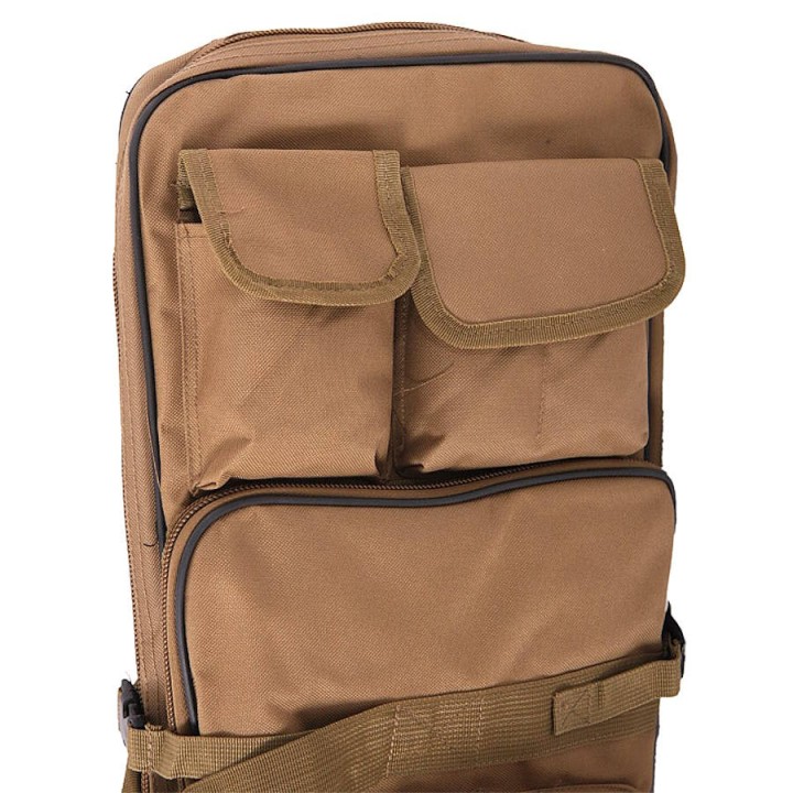 sac à dos fusil housse multipoches transport sécurisé accessoires