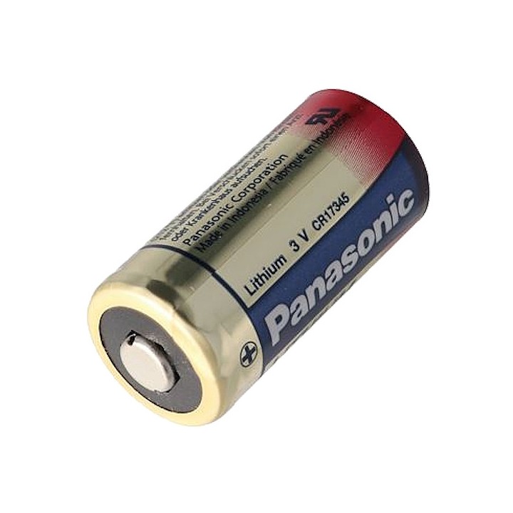 Batterie CR123A Panasonic haute capacité