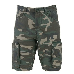 Cargo shorts stonewashed XL Camo