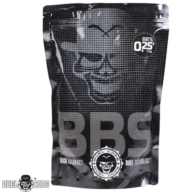 billes airsoft 0,25g 6mm duel code absolute