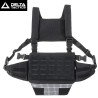 Chest Rig Airsoft Speedsoft Delta Tactics - Lightweight Tactical vest CQB Black