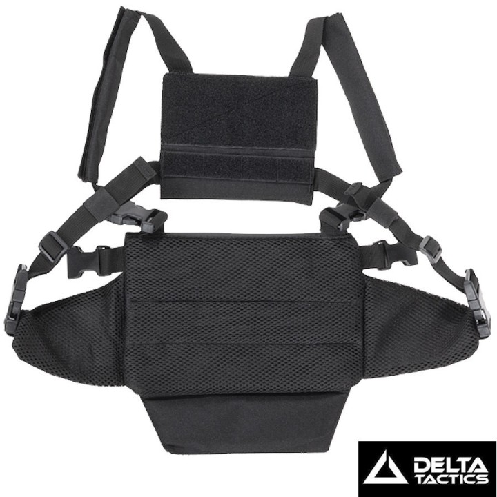 Chest rig airsoft Delta Tactics - CQB speedsoft vest black
