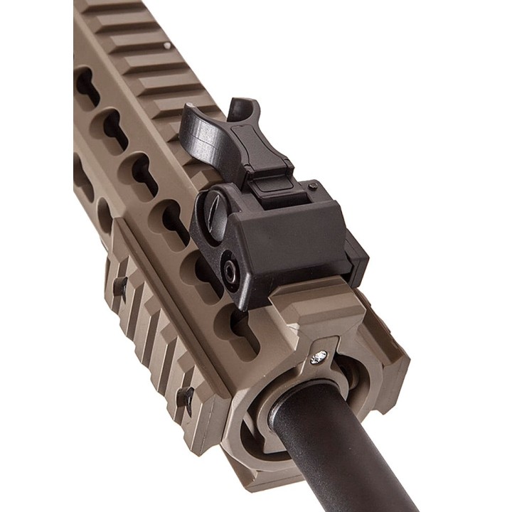 AEG airsoft CYMA CM515 Keymod Tan – Canon 6,03 mm pour précision optimale