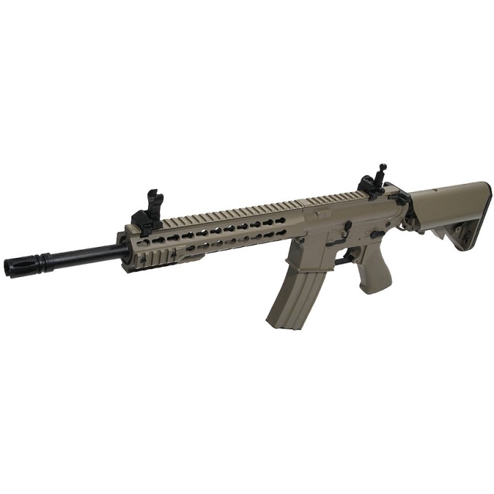 CYMA CM515 AEG M4 Keymod Tan - Airsoft Beginner Rifle 1 Joule [2025]