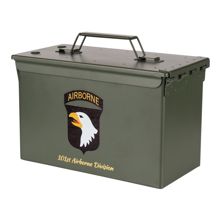 boite étanche airsoft acier 101st airborne