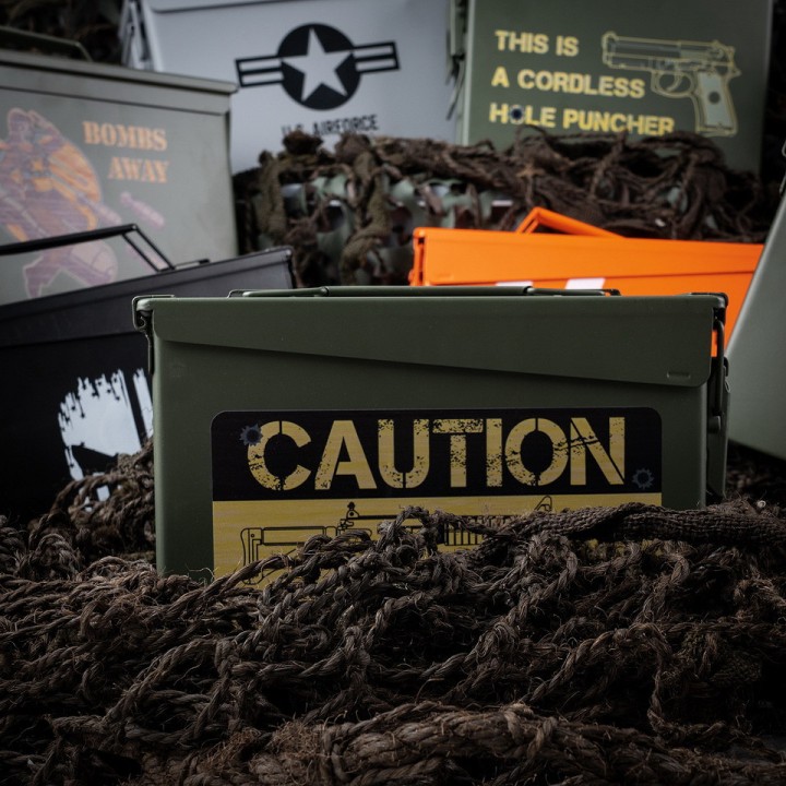 Boîte à munitions Cal. 30mm - Caution Rick
