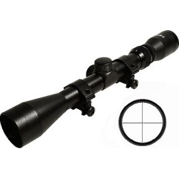 Lunette SWISS ARMS visee 3-9 X 40 + 1 paire colliers Picatinny