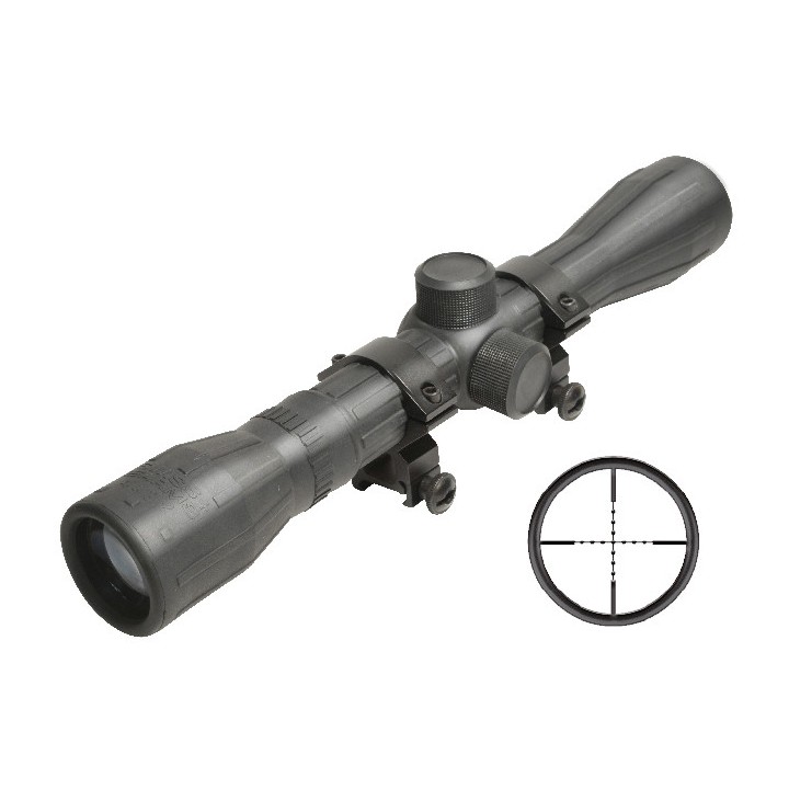 Scope 4x32 Rubber Coated Swiss Arms - Lunettes de visée
