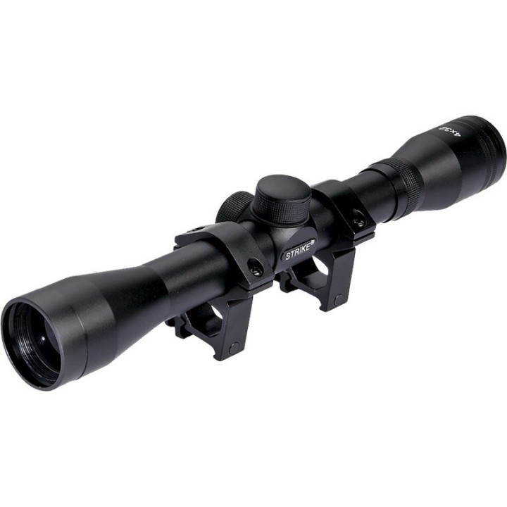 Lunette de tir 4X32 noir + Anneau de montage - Riflescopes