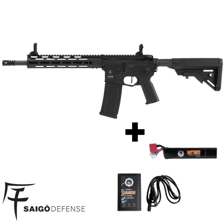 Réplique AEG Saigo Defense Shogun M4 tactique