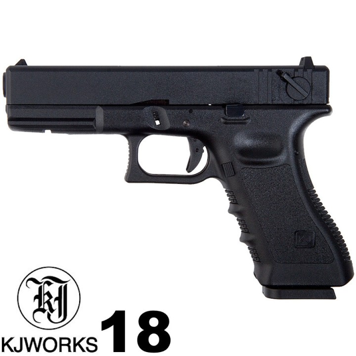 pistolet airsoft CO2 KJ Works KP-18 blowback