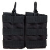 PORTE CHARGEURS DOUBLE G36/AK/M14/SR25 NOIR DELTA TACTICS