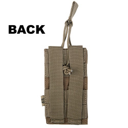 Poche tactique à rétention élastique pour chargeur airsoft supplémentaire