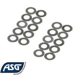 Shim set, 10 pcs. 0,15mm, 10...