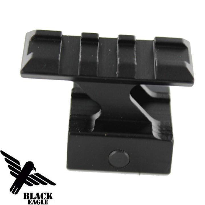 Rail rehausseur 2K21 Black Eagle pour montage optique sur rail Picatinny