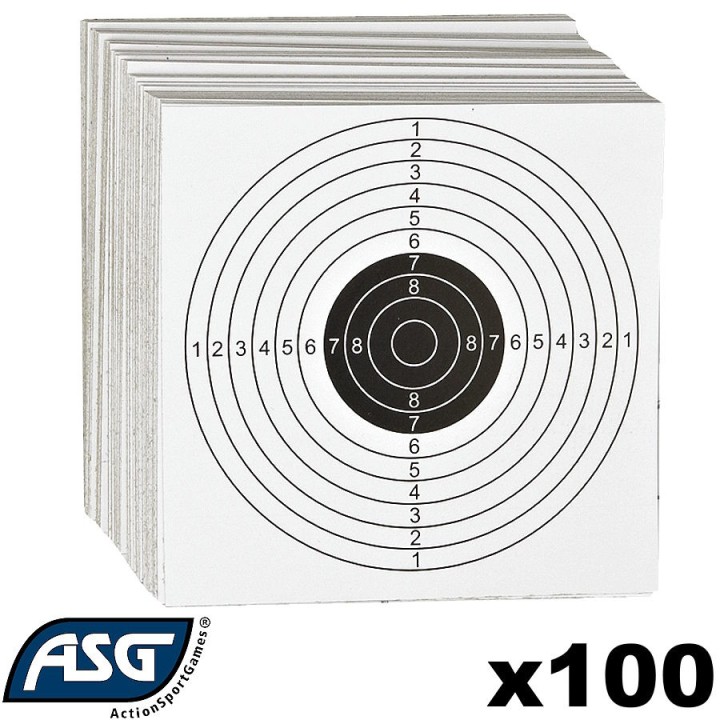 Shooting targets, 14cm, 100 pcs. airsoft ASG airsoft