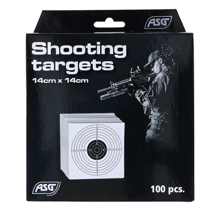 Shooting targets, 14cm, 100 pcs. airsoft ASG airsoft