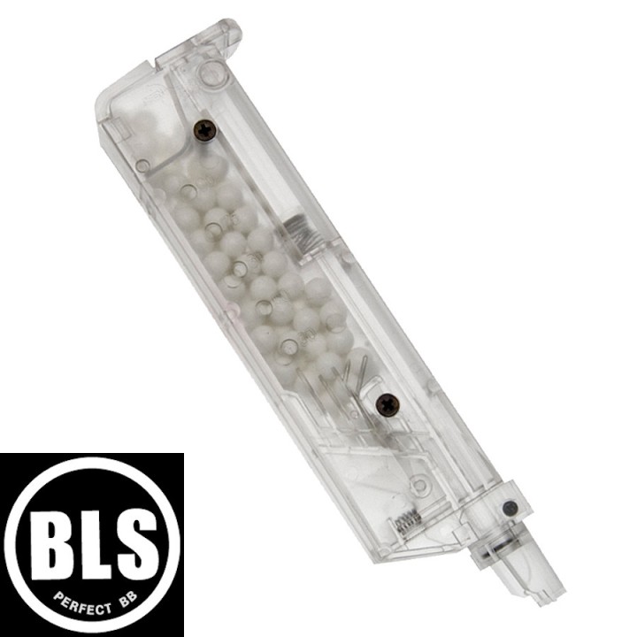 Speedloader Airsoft BLS 90 Balls | Mid-Cap Refill Transparent