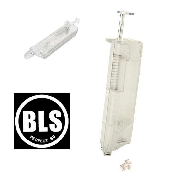Speedloader Airsoft BLS 90 Balls | Mid-Cap Refill Transparent