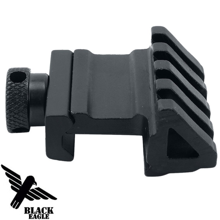Airsoft 45° Offset Mount - Picatinny Rail | Black Eagle