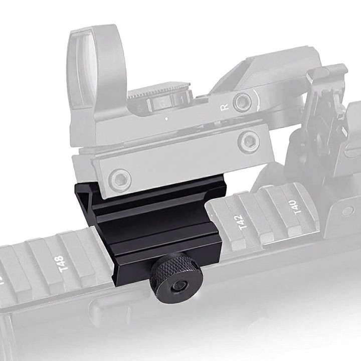 Airsoft 45° Offset Mount - Picatinny Rail | Black Eagle