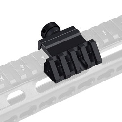 Offset mounting rail 45° Picatinny - Black Eagle