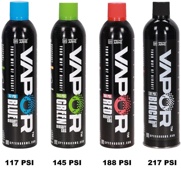 Les bouteilles green gas 600 ml de SPECNA ARMS VAPOR