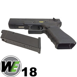 G18C Gen4, metal slide, GBB, black