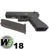 G18C Gen4, metal slide, GBB, black