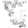 Piercer de cartouche CO2 pour pistolet CZ75 P-07 Duty