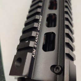 12'' Aluminuim Shroud [Black Eagle Corporation] - Rails