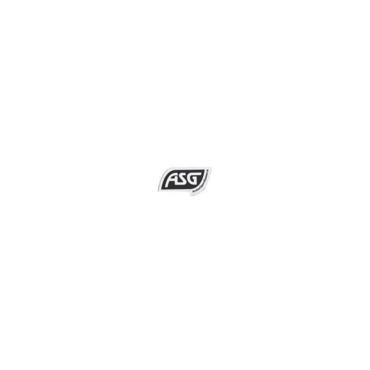 ASG PVC Patch, Velcro, Black - Gilets tactiques accessoires