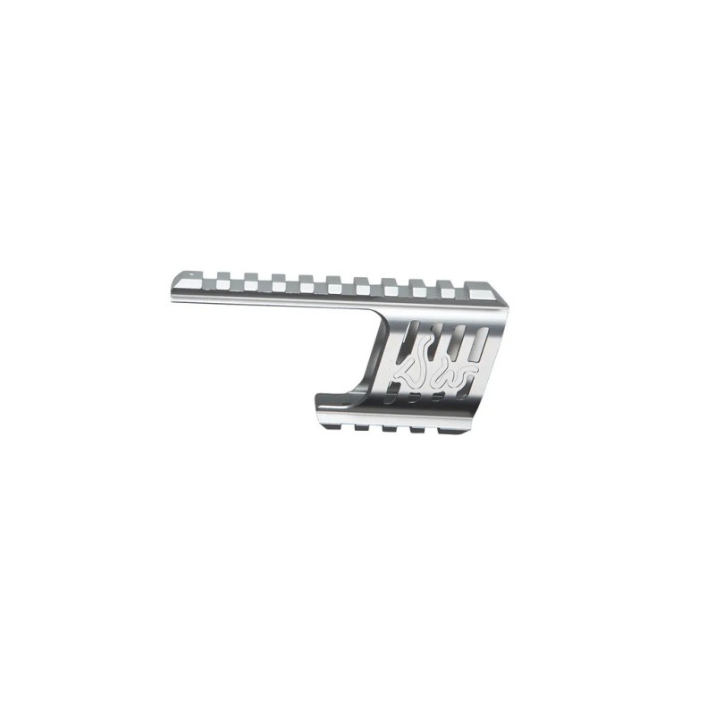 ASG Custom CNC rail mount, DW 715 models, silver