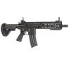 Carabine airsoft HK416 compact noir rails Picatinny RIS 4 faces