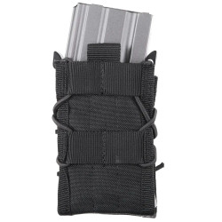 Porte chargeur Open top avec cordon de rétention élastique GFC Tactical