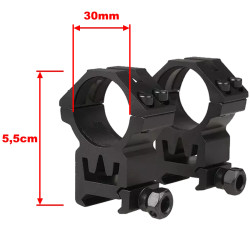 Anneaux de montage pour Lunette de tir