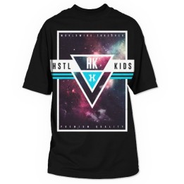 T-SHIRT GALAXY TEE - BLACK - XL