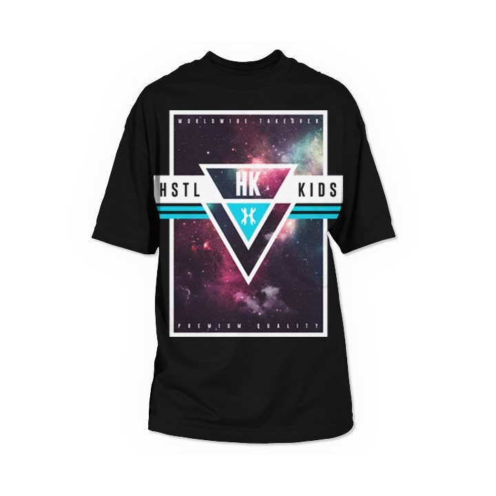 T-SHIRT GALAXY TEE - BLACK - XL