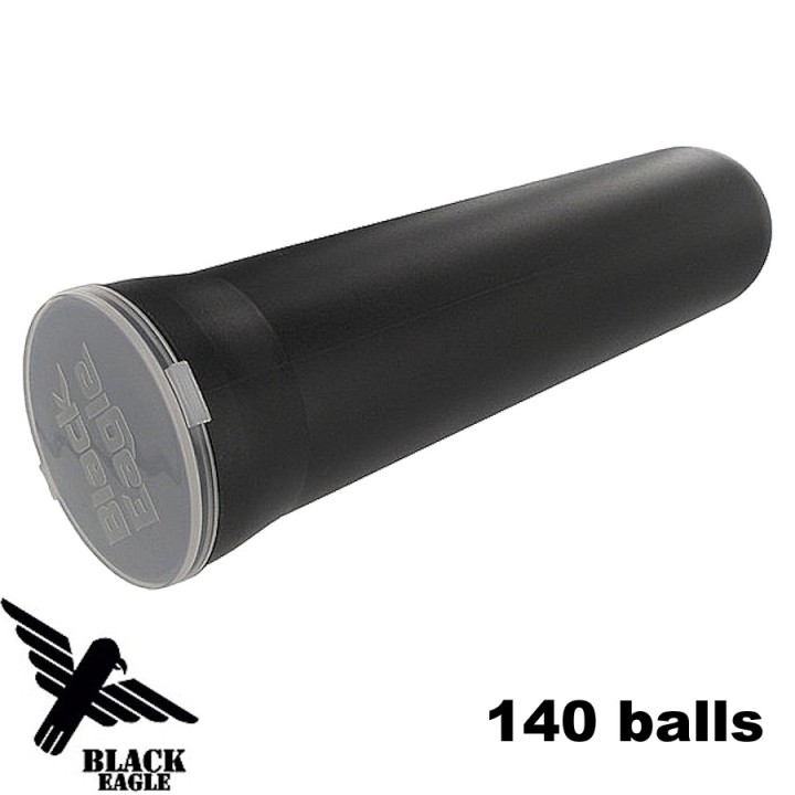 Paintball tube Noir 140 billes - Black-Eagle Black Eagle
