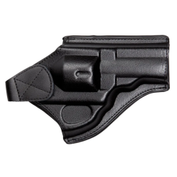 Strike Systems 2.5"- 4" DW 715 Revolver ceinture étui, noir, cuir