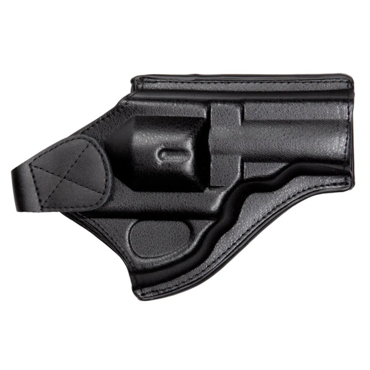 Strike Systems 2.5"- 4" DW 715 Revolver ceinture étui, noir, cuir