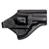 Strike Systems 2.5"- 4" DW 715 Revolver ceinture étui, noir, cuir